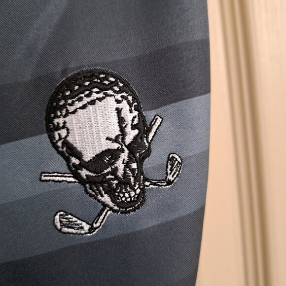 Tattoo Golf Zuma Shorts Striped Performance Men's Size 38 - Picture 5 of 5